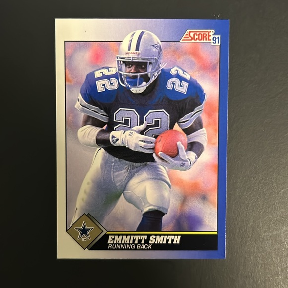 🏈 Emmitt Smith 1991 Score NFL Card 15. Mint Condition - Picture 3 of 4
